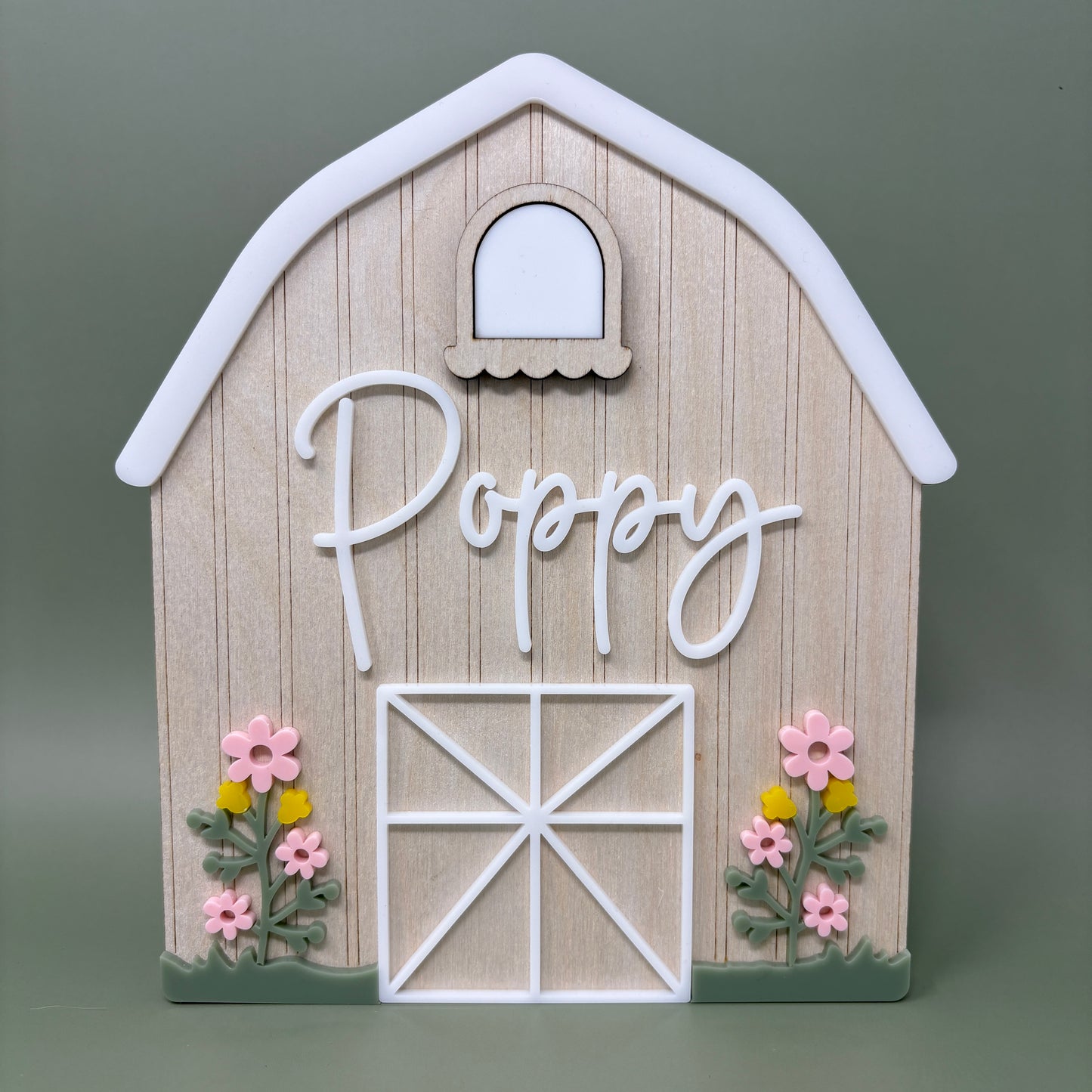 Barn Sign with Name