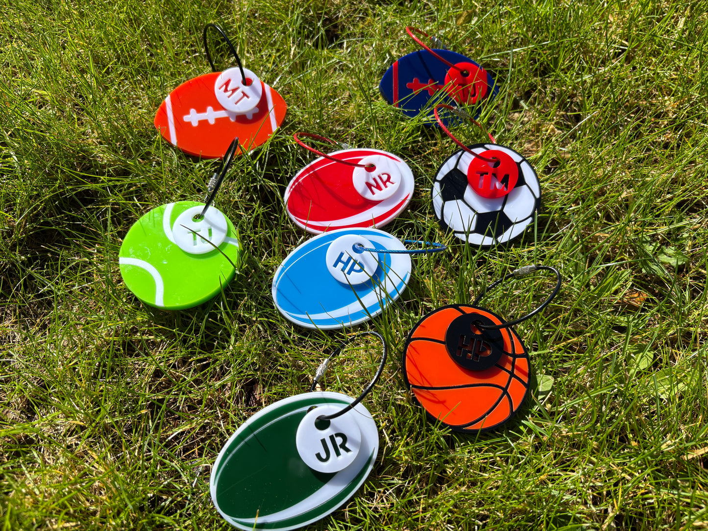 Sports Ball Keyring with NFC