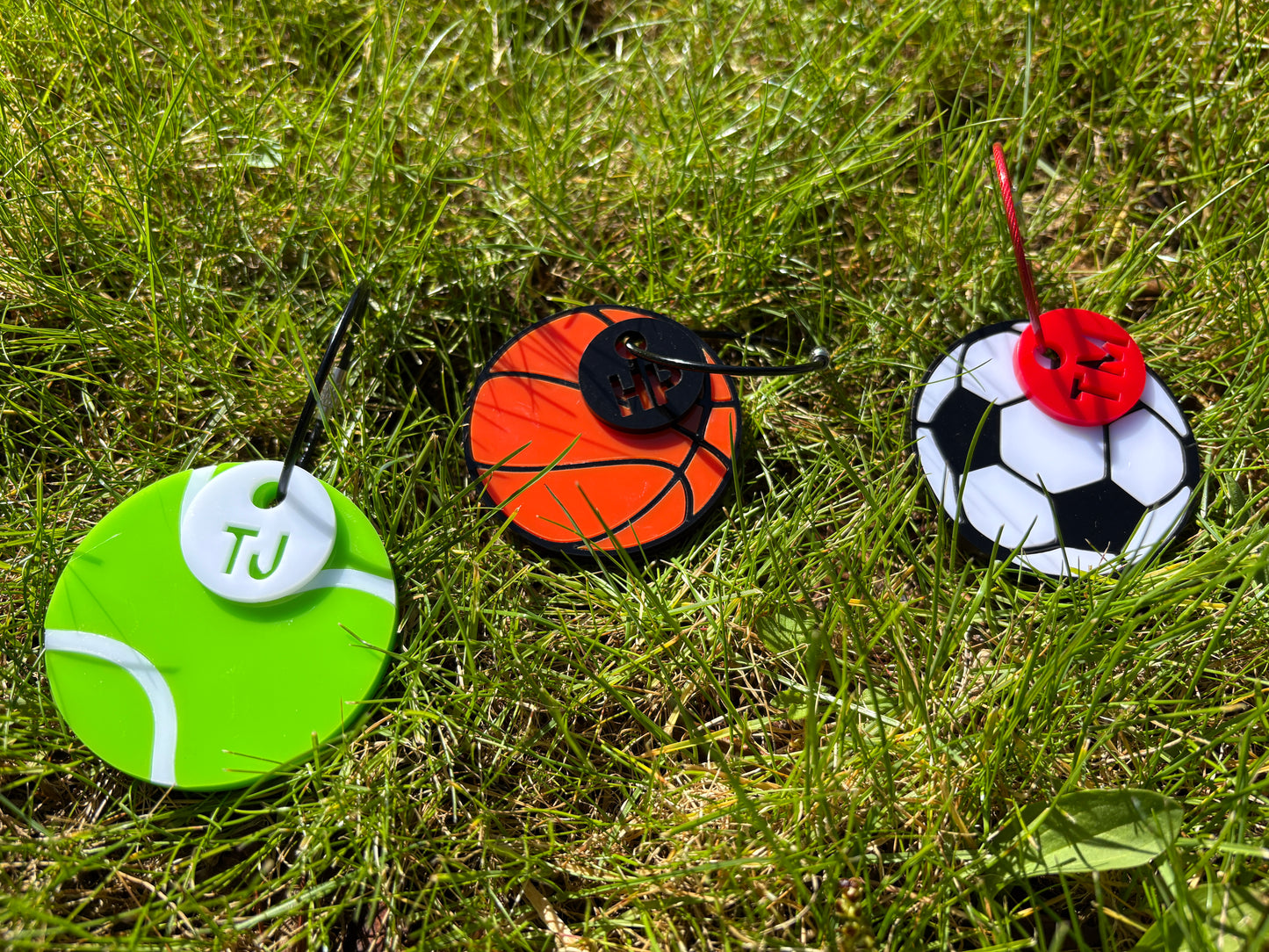 Sports Ball Keyring with NFC
