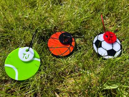 Sports Ball Keyring with NFC