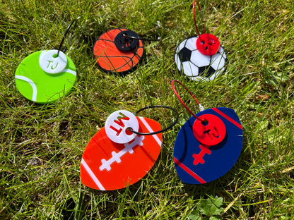 Sports Ball Keyring with NFC