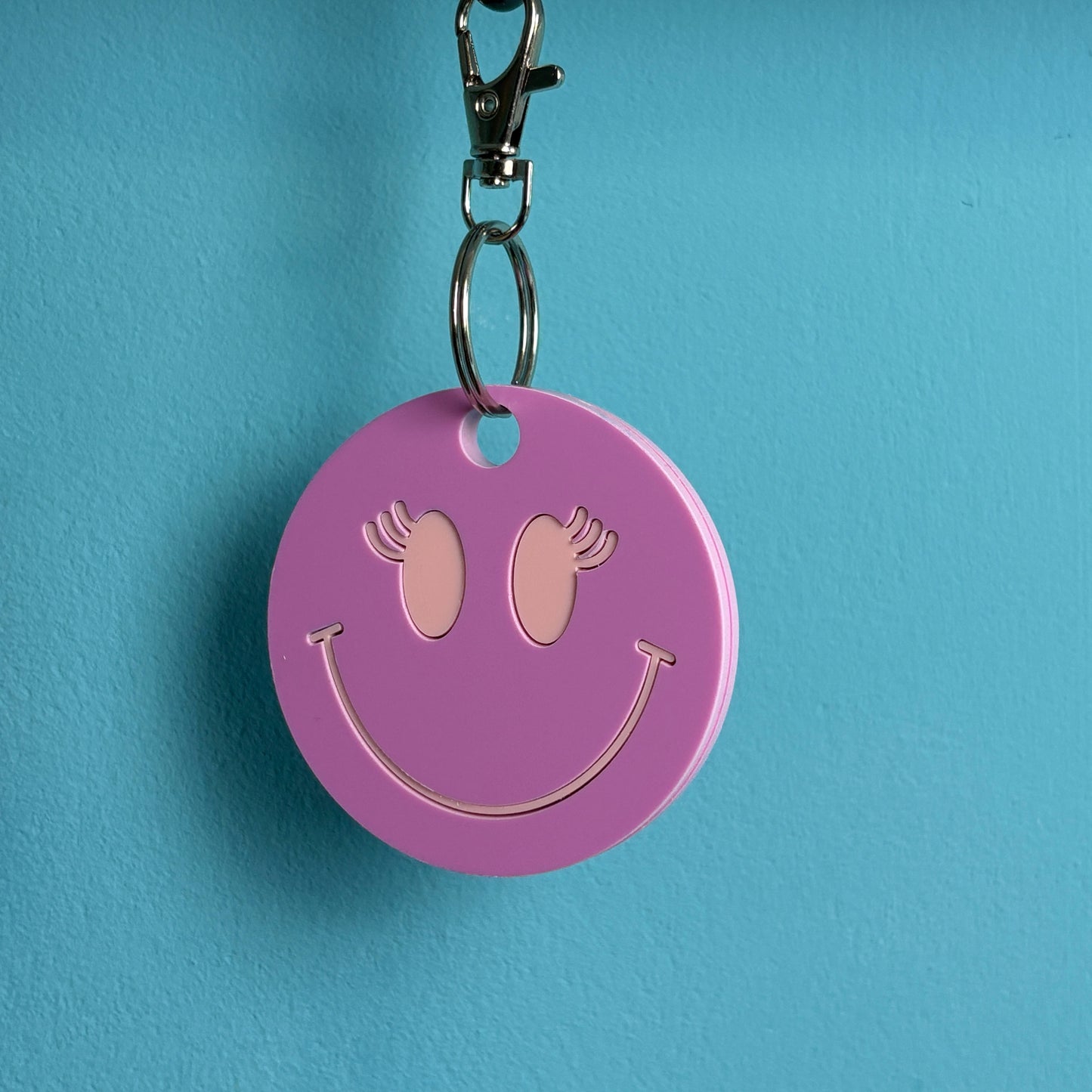 Smiley Keyring