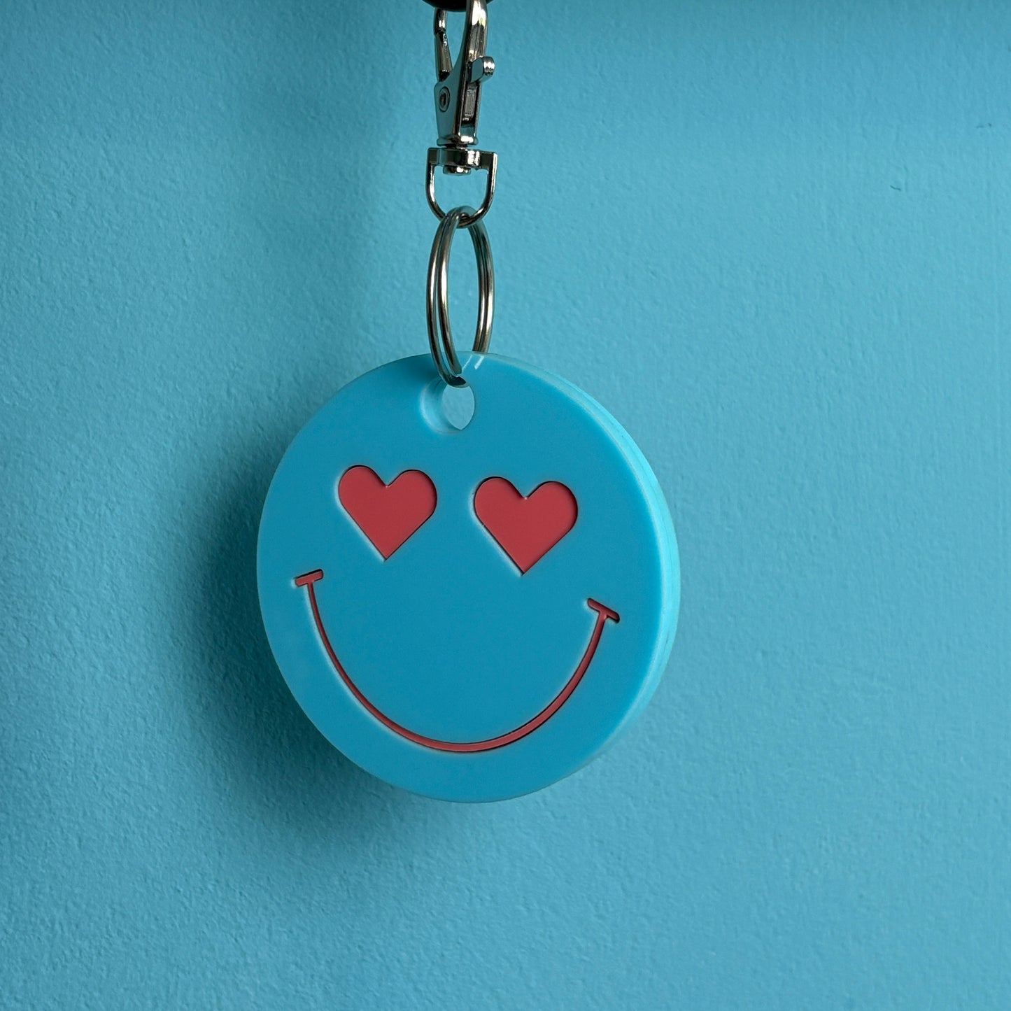 Smiley Keyring