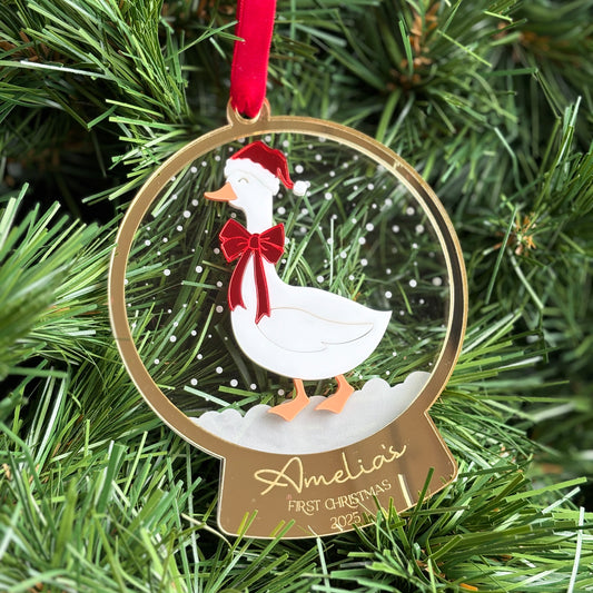 Goose Christmas Decoration