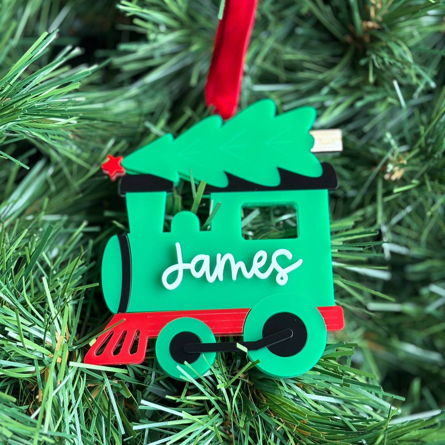 Thomas Train Inspired Bauble
