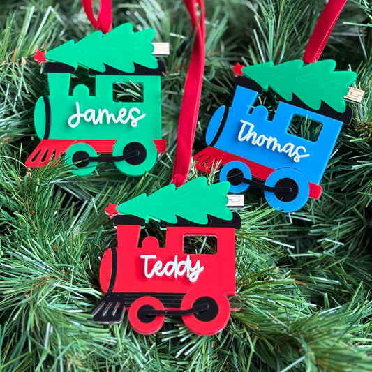 Thomas Train Inspired Bauble