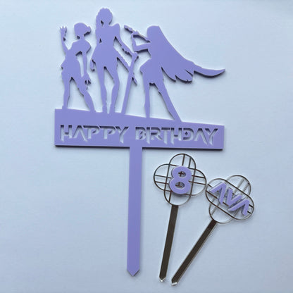 K Pop Demon Hunters Cake Topper