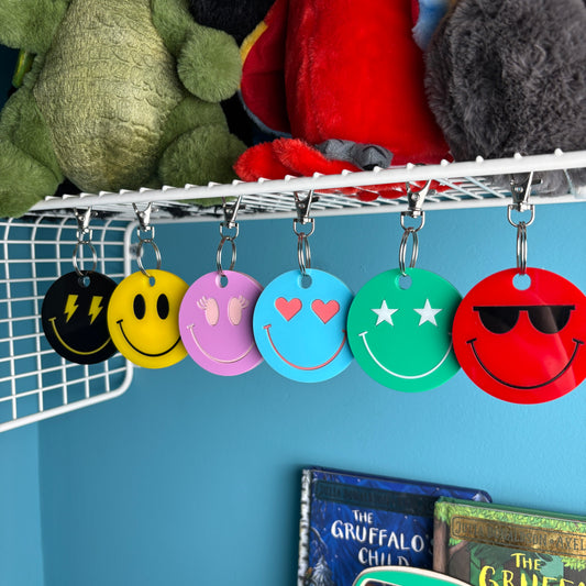 Smiley Keyring