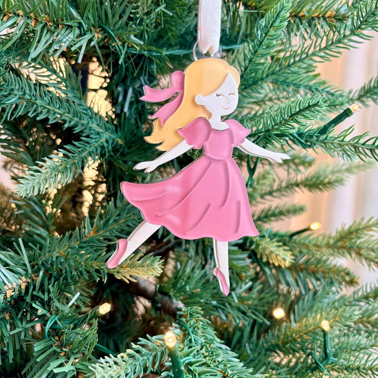 Dancing Girl Christmas Decoration