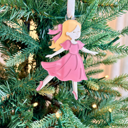 Dancing Girl Christmas Decoration