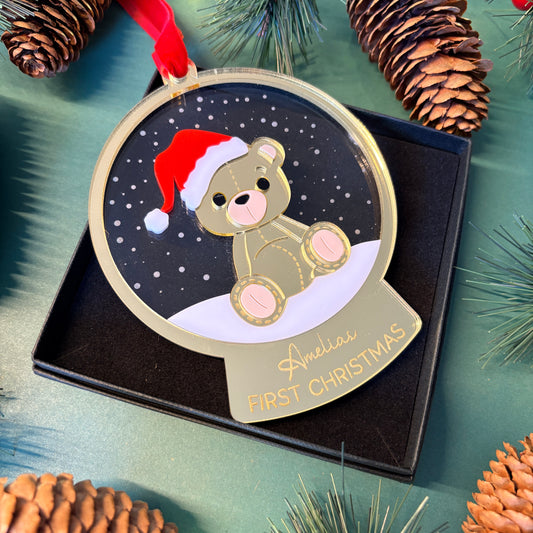 Baby’s First Christmas Snow Globe