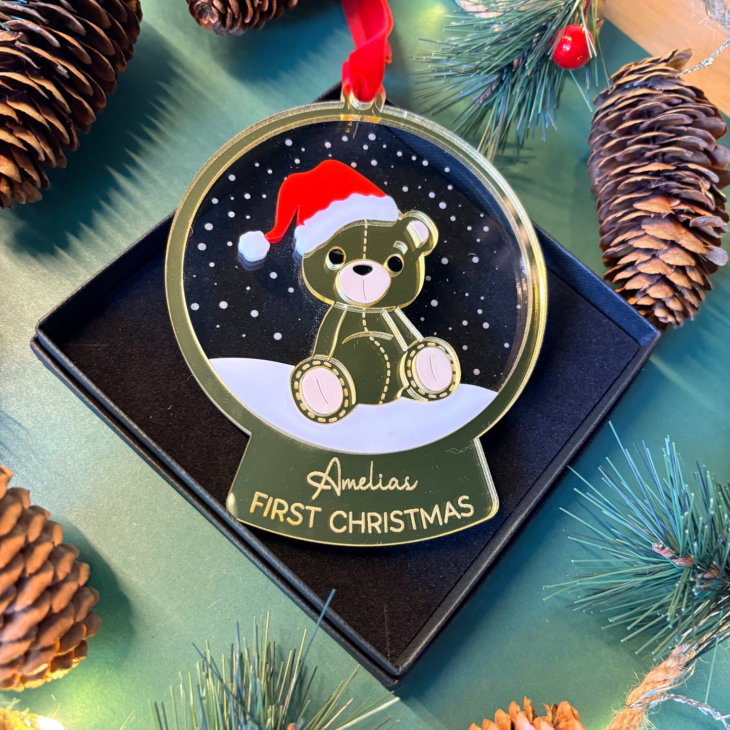 Baby’s First Christmas Snow Globe