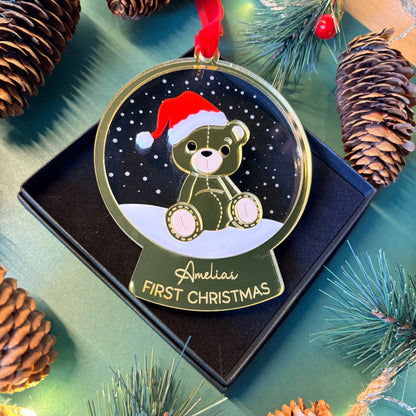 Baby’s First Christmas Snow Globe