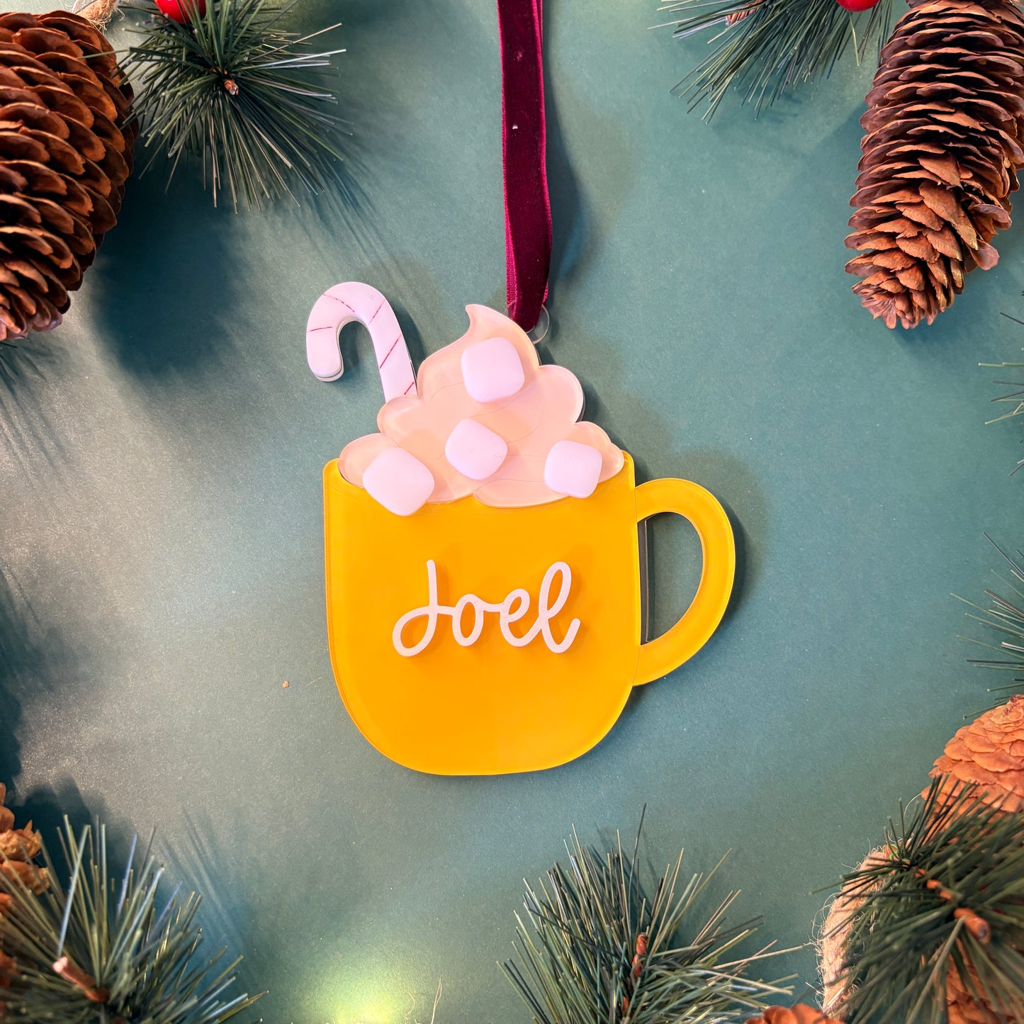 Hot Chocolate Mug Decoration