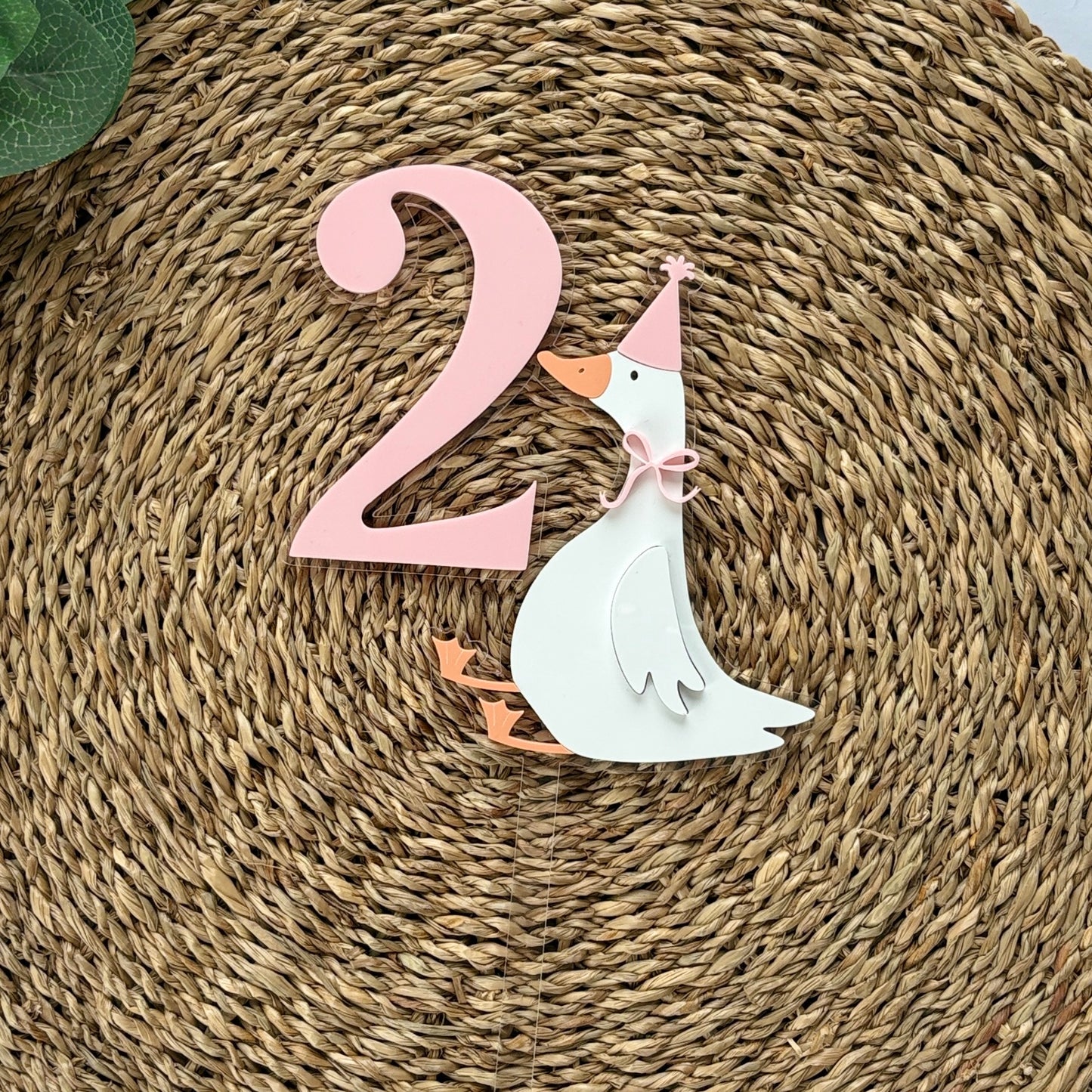 Goose Cake Topper