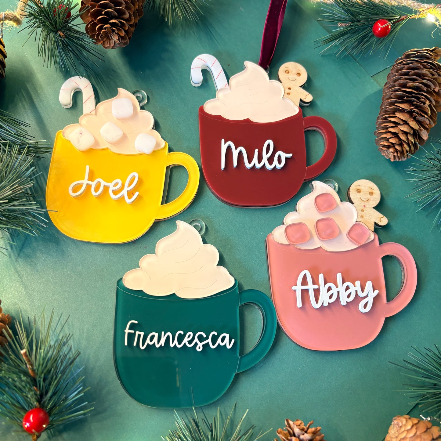 Hot Chocolate Mug Decoration