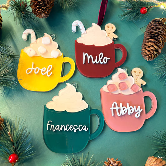 Hot Chocolate Mug Decoration