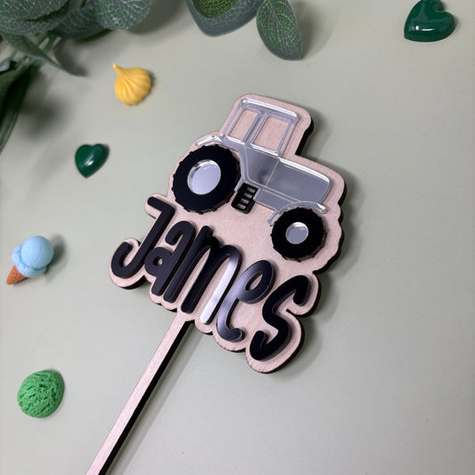 Tractor Cake Topper