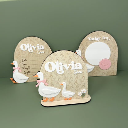 Goose Name Sign