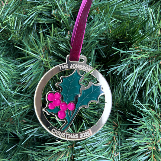 Holly Christmas Decoration