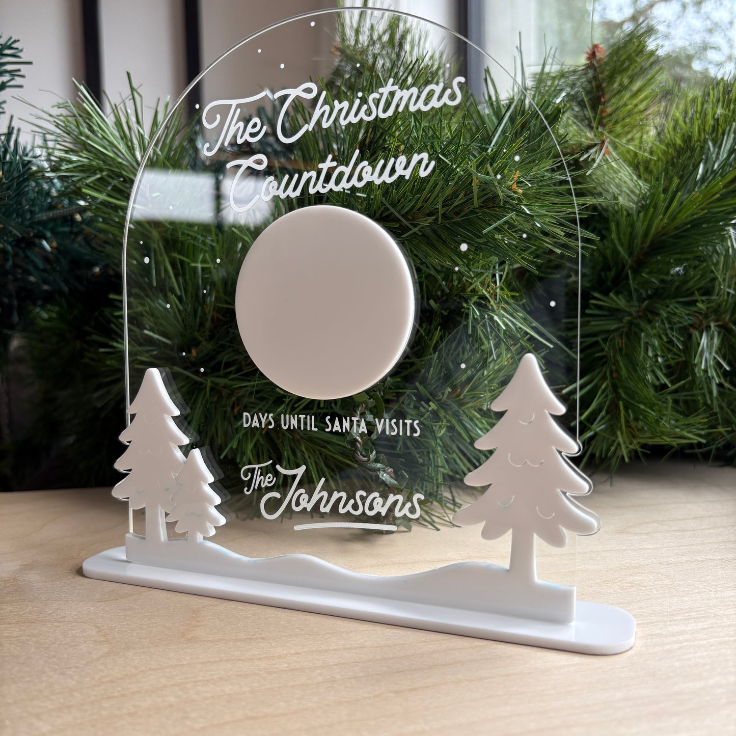 Christmas Countdown Sign
