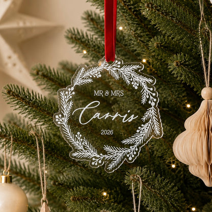 Mr & Mrs Ornament
