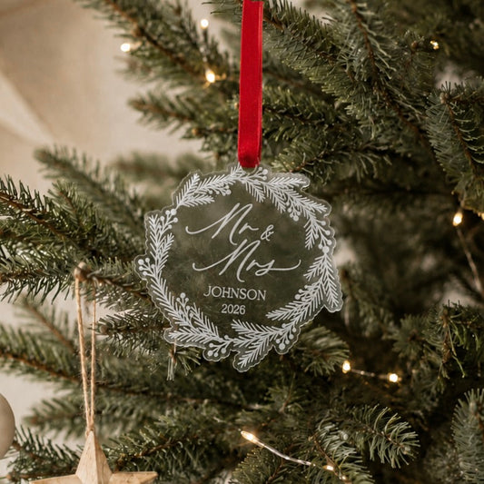 Mr & Mrs Ornament