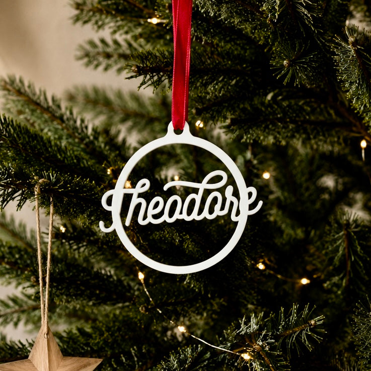 Acrylic Christmas Ornament