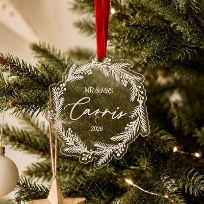 Mr & Mrs Ornament