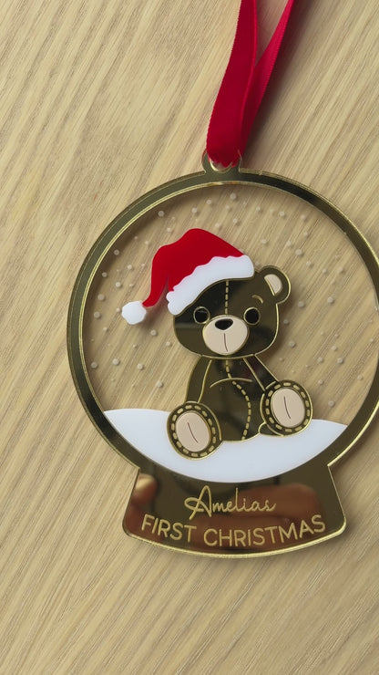 Baby’s First Christmas Snow Globe