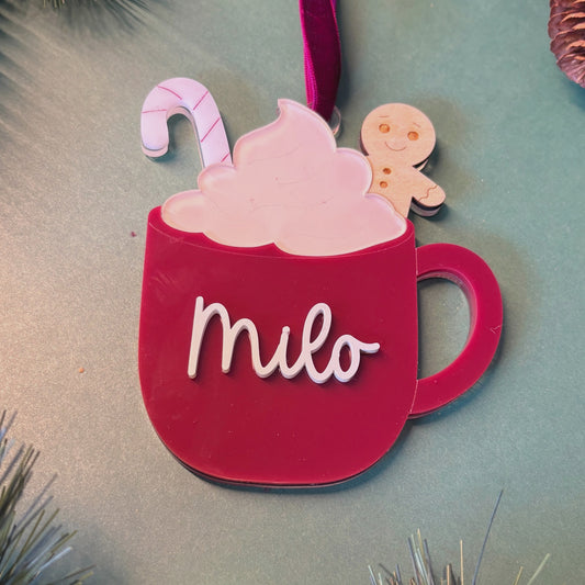 Hot Chocolate Mug Decoration