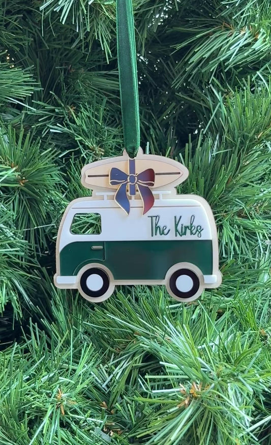 Camper Van Ornament