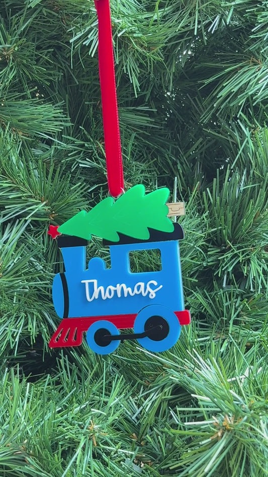 Thomas Train Inspired Bauble