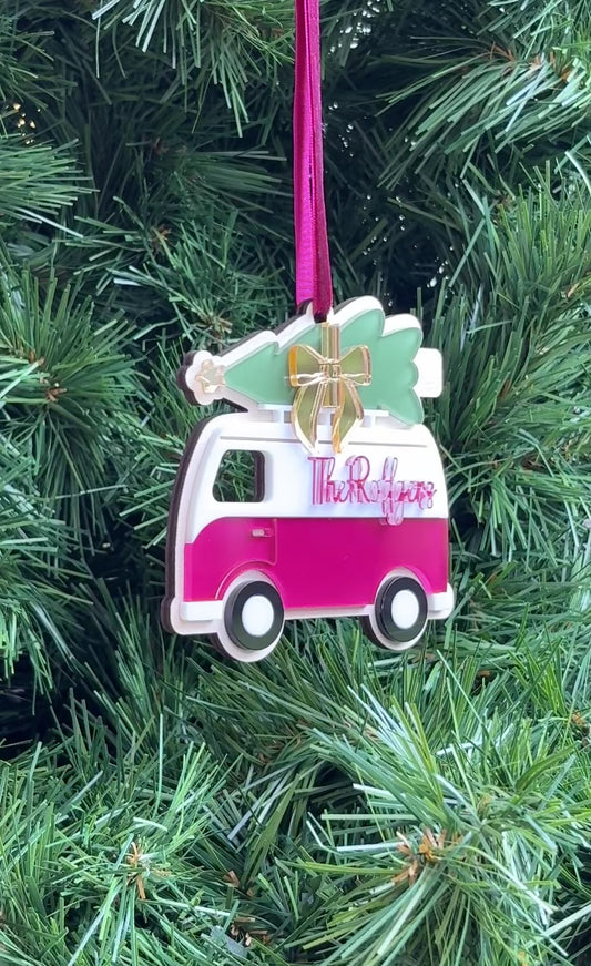 Camper Van Ornament