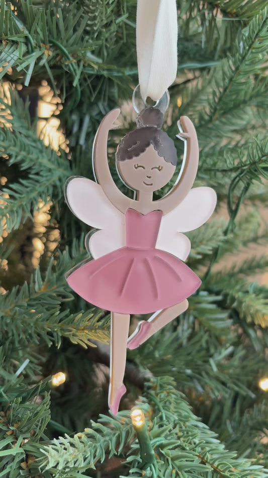 Ballet Dancing Girl Christmas Decoration