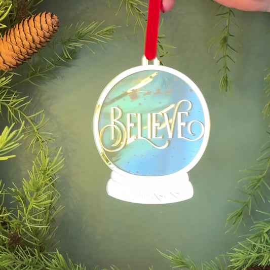 Believe Christmas Decoration