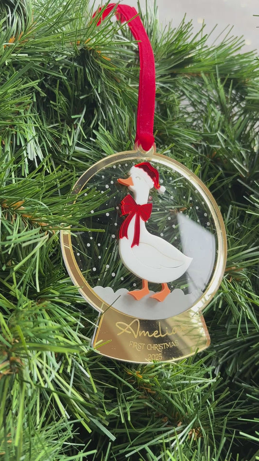 Goose Christmas Decoration